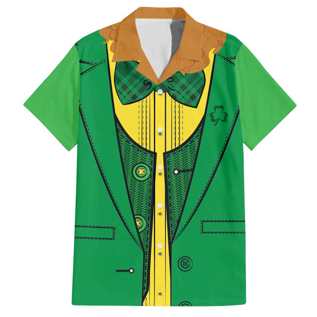 St.Patrick Leprechaun Inspired Funny Hawaiian Shirt - Wonder Print Shop