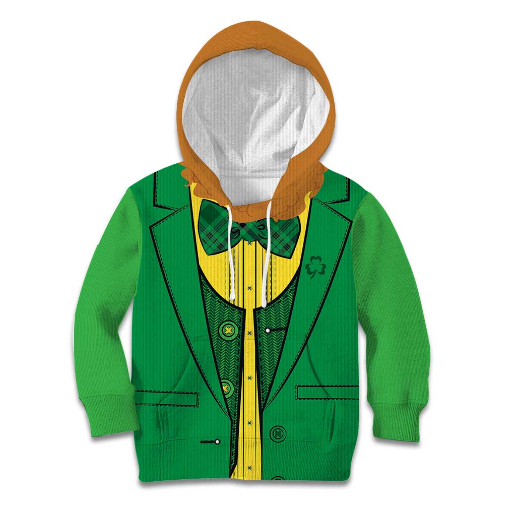 St.Patrick Leprechaun Inspired Funny Kid Hoodie - Wonder Print Shop