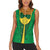 St.Patrick Leprechaun Inspired Funny Women Sleeveless Polo Shirt - Wonder Print Shop