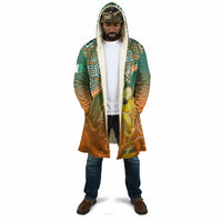 Ivory Coast Football Tribal Patterns Cloak WC2026 - Wonder Print Shop