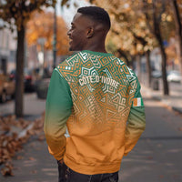 Ivory Coast Football Tribal Patterns Sweatshirt WC2026 - Wonder Print Shop