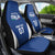 Italy Football 2024 Custom Car Seat Cover Gli Azzurri - Renaissance Inspired LT7 - Wonder Print Shop