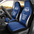 Italy Football 2024 Custom Car Seat Cover Gli Azzurri - Renaissance Inspired LT7 - Wonder Print Shop