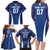 Italy Football 2024 Custom Family Matching Long Sleeve Bodycon Dress and Hawaiian Shirt Gli Azzurri - Renaissance Inspired LT7 - Wonder Print Shop