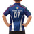 Italy Football 2024 Custom Family Matching Off Shoulder Short Dress and Hawaiian Shirt Gli Azzurri - Renaissance Inspired LT7 - Wonder Print Shop