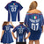 Italy Football 2024 Custom Family Matching Off Shoulder Short Dress and Hawaiian Shirt Gli Azzurri - Renaissance Inspired LT7 - Wonder Print Shop