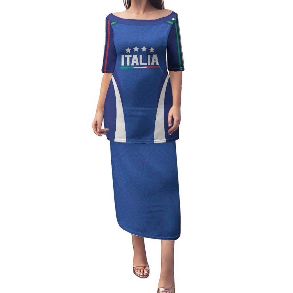 Italy Football 2024 Custom Puletasi Gli Azzurri - Renaissance Inspired - Wonder Print Shop