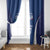 Italy Football 2024 Custom Window Curtain Gli Azzurri - Renaissance Inspired - Wonder Print Shop