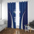 Italy Football 2024 Custom Window Curtain Gli Azzurri - Renaissance Inspired - Wonder Print Shop