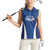 Italy Football 2024 Custom Women Sleeveless Polo Shirt Gli Azzurri - Renaissance Inspired