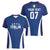 Italy Football 2024 Custom Women V-Neck T-Shirt Gli Azzurri - Renaissance Inspired