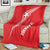 Turkiye Football 2024 Custom Blanket Crescent-Stars Basic Style