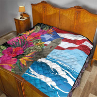 Puerto Rico El Morro Quilt Boriken Seascape - Wonder Print Shop