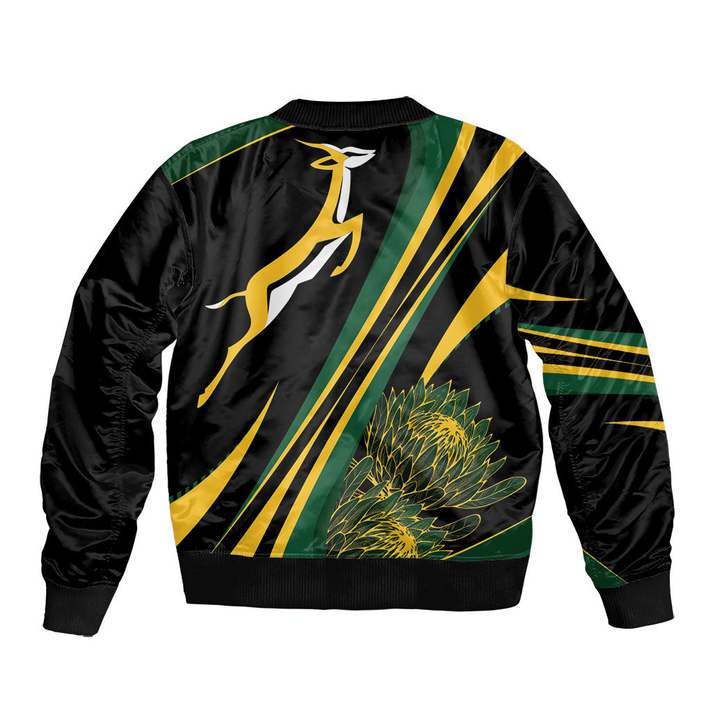 South Africa Bokke Modern Simple Motifs Bomber Jacket