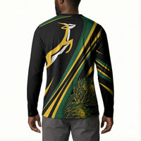 South Africa Bokke Modern Simple Motifs Button Sweatshirt