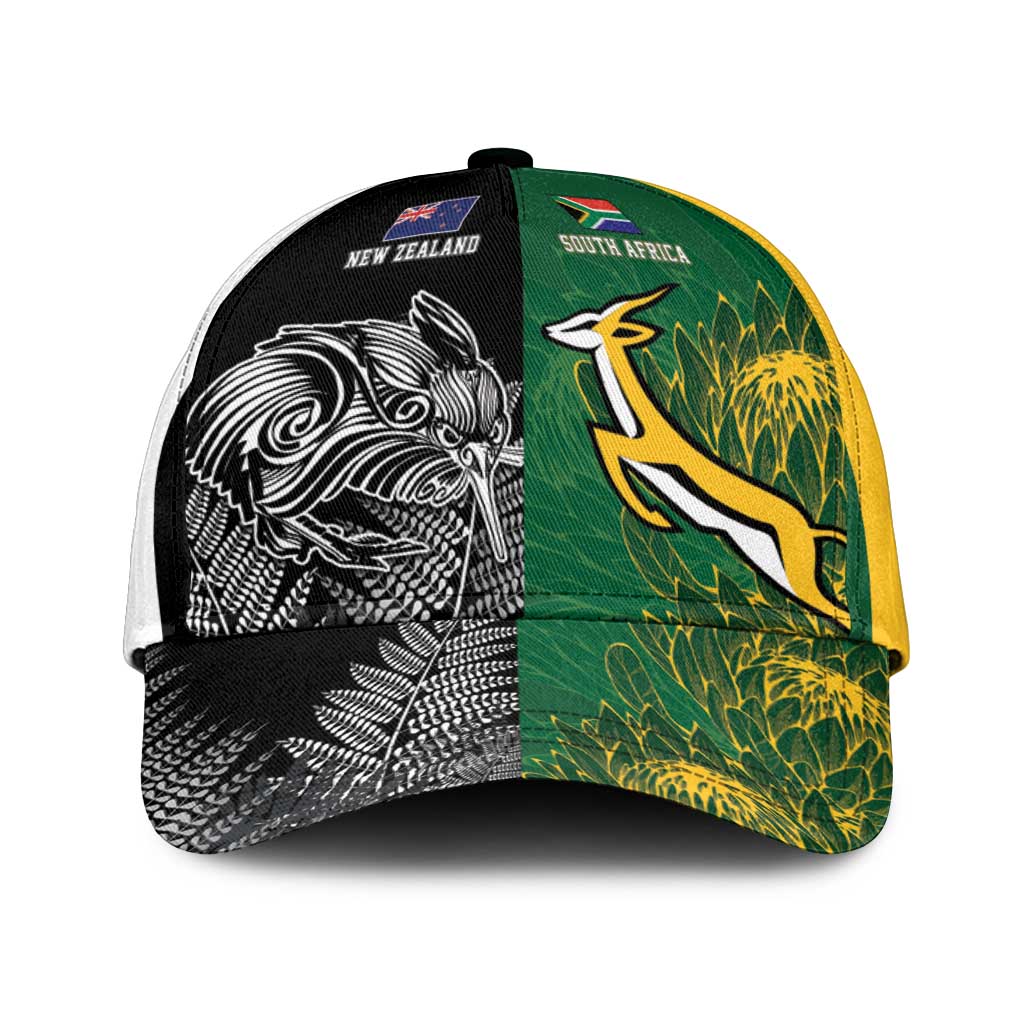 South Africa - New Zealand Greatest Rivals Rugby Classic Cap Bokke Vs Kiwi