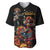 Mexico Dia de los Muertos Baseball Jersey La Calavera Catrina LT7 - Wonder Print Shop