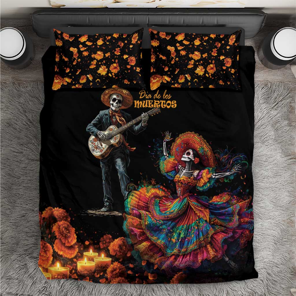 Mexico Dia de los Muertos Bedding Set La Calavera Catrina LT7 - Wonder Print Shop