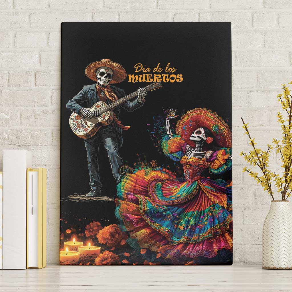 Mexico Dia de los Muertos Canvas Wall Art La Calavera Catrina LT7 - Wonder Print Shop