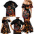 Mexico Dia de los Muertos Family Matching Mermaid Dress and Hawaiian Shirt La Calavera Catrina