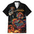 Mexico Dia de los Muertos Family Matching Mermaid Dress and Hawaiian Shirt La Calavera Catrina