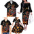 Mexico Dia de los Muertos Family Matching Off The Shoulder Long Sleeve Dress and Hawaiian Shirt La Calavera Catrina