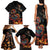 Mexico Dia de los Muertos Family Matching Tank Maxi Dress and Hawaiian Shirt La Calavera Catrina