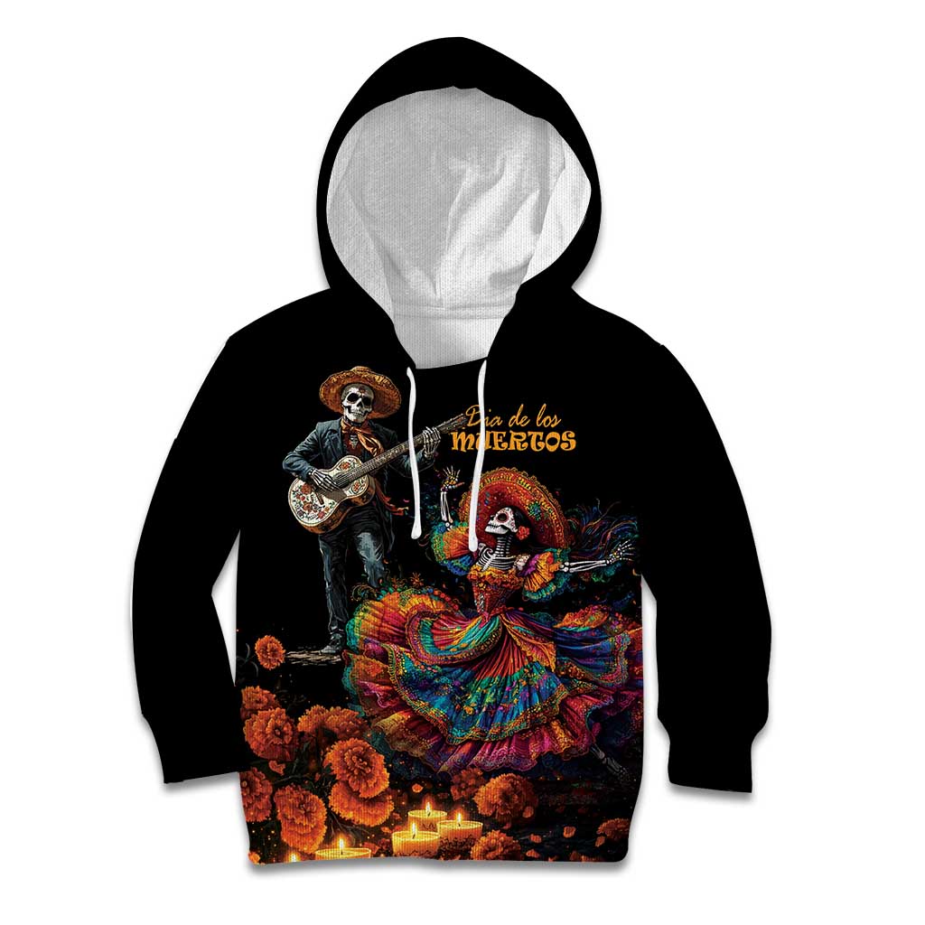 Mexico Dia de los Muertos Kid Hoodie La Calavera Catrina