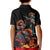 Mexico Dia de los Muertos Kid Polo Shirt La Calavera Catrina