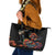 Mexico Dia de los Muertos Leather Tote Bag La Calavera Catrina - Wonder Print Shop