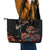 Mexico Dia de los Muertos Leather Tote Bag La Calavera Catrina - Wonder Print Shop