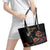 Mexico Dia de los Muertos Leather Tote Bag La Calavera Catrina - Wonder Print Shop