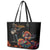 Mexico Dia de los Muertos Leather Tote Bag La Calavera Catrina - Wonder Print Shop