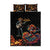 Mexico Dia de los Muertos Quilt Bed Set La Calavera Catrina