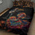 Mexico Dia de los Muertos Quilt Bed Set La Calavera Catrina