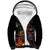 Mexico Dia de los Muertos Sherpa Hoodie La Calavera Catrina