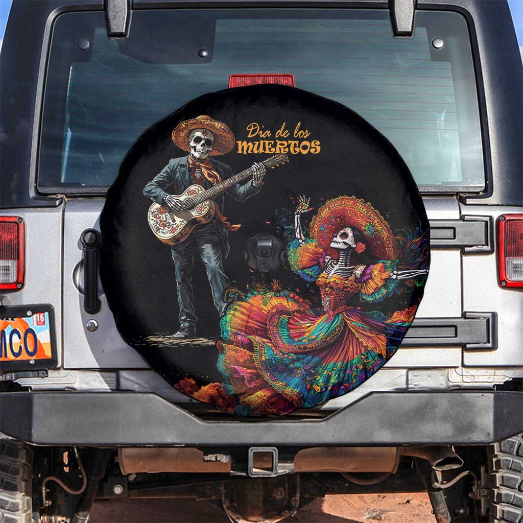 Mexico Dia de los Muertos Spare Tire Cover La Calavera Catrina