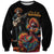 Mexico Dia de los Muertos Sweatshirt La Calavera Catrina