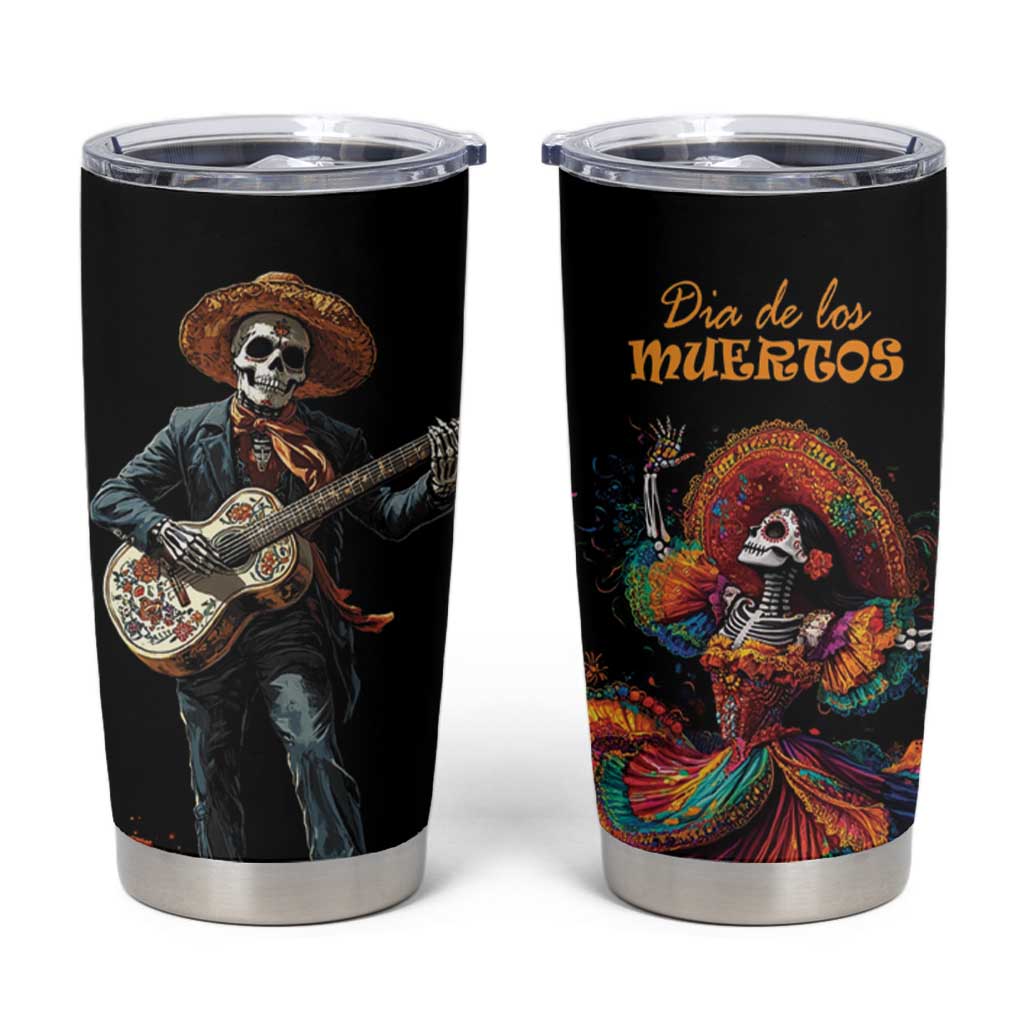 Mexico Dia de los Muertos Tumbler Cup La Calavera Catrina