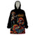 Mexico Dia de los Muertos Wearable Blanket Hoodie La Calavera Catrina