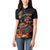 Mexico Dia de los Muertos Women Polo Shirt La Calavera Catrina