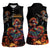 Mexico Dia de los Muertos Women Sleeveless Polo Shirt La Calavera Catrina