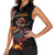 Mexico Dia de los Muertos Women Sleeveless Polo Shirt La Calavera Catrina