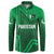 Pakistan Cricket World Cup 2024 Button Sweatshirt Star Jersey Inspired LT7 - Wonder Print Shop