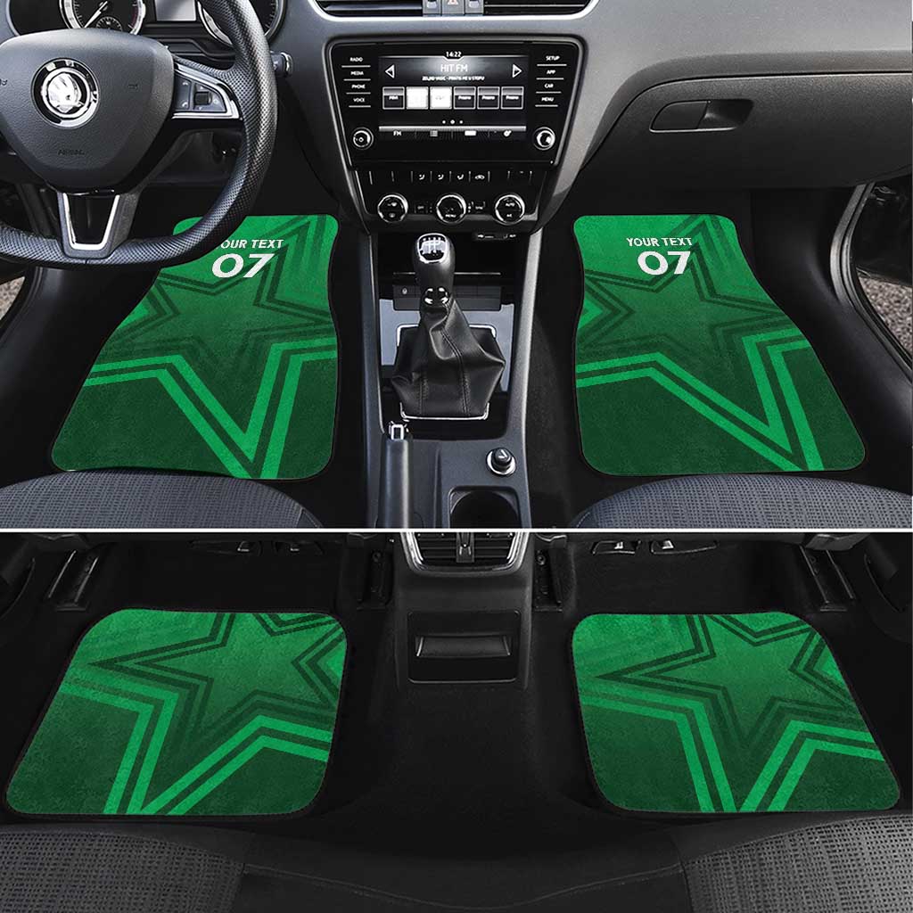 Pakistan Cricket World Cup 2024 Car Mats Star Jersey Inspired LT7 - Wonder Print Shop