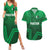 Pakistan Cricket World Cup 2024 Couples Matching Summer Maxi Dress and Hawaiian Shirt Star Jersey Inspired LT7 - Wonder Print Shop