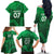 Pakistan Cricket World Cup 2024 Family Matching Off The Shoulder Long Sleeve Dress and Hawaiian Shirt Star Jersey Inspired - Wonder Print Shop