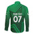 Pakistan Cricket World Cup 2024 Family Matching Off The Shoulder Long Sleeve Dress and Hawaiian Shirt Star Jersey Inspired - Wonder Print Shop