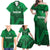 Pakistan Cricket World Cup 2024 Family Matching Off Shoulder Maxi Dress and Hawaiian Shirt Star Jersey Inspired LT7 - Wonder Print Shop