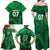 Pakistan Cricket World Cup 2024 Family Matching Off Shoulder Maxi Dress and Hawaiian Shirt Star Jersey Inspired LT7 - Wonder Print Shop